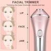 Hatteker Electric Shaver for Women Lady Epilator Electric Razors Kit Hair Remover for Face Chin Arm Leg Armpit Bikini Trimmer Painless Waterproof USB Rechargeable Dry Wet with Detachable Head 3 in 1 view 4