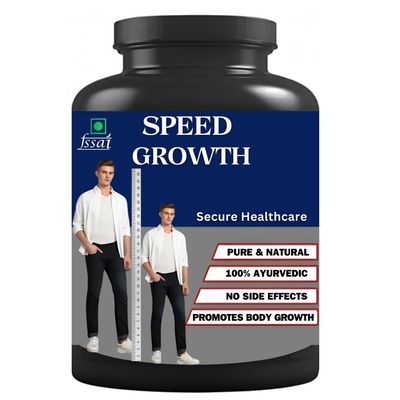 Speed Growth | Height Gain & Height Growth | Natural Height Growth Supplement - Height Increase Capsules | Pack 1
