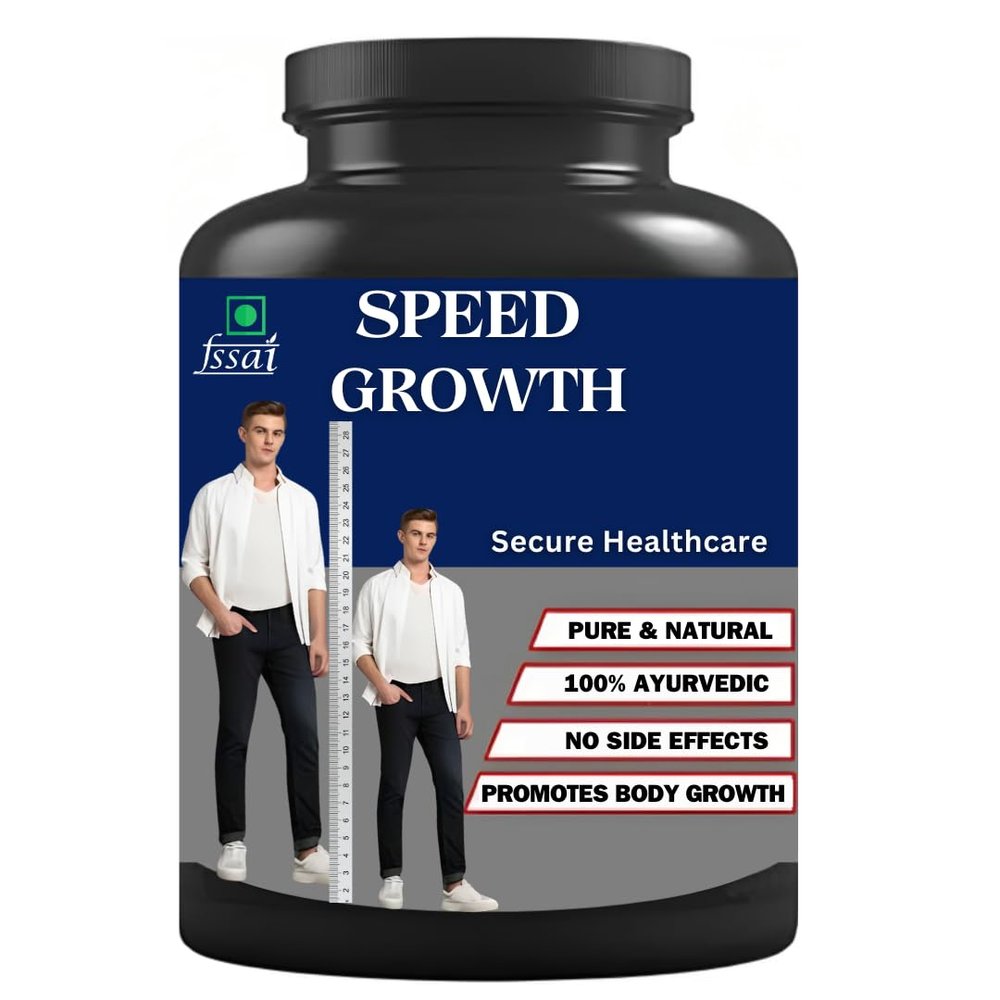 Speed Growth | Height Gain & Height Growth | Natural Height Growth Supplement - Height Increase Capsules | Pack 1
