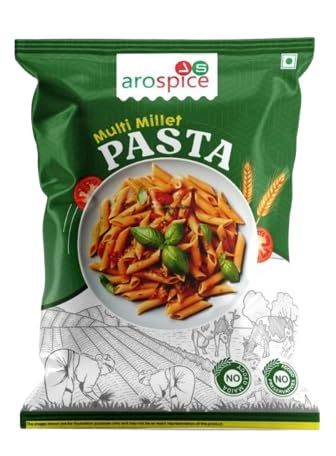 Arospice Multi Millet Pasta - 180g I Zero Trans Fat I No Maida I High in Dietary Fibre