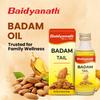 BAIDYANATH AYURVED Badam Tail-100ml, Rich in Vitamin-E | Sweet Almond Oil for Healthy Hair & Glowing Skin | Helps & Improve Digestion | Naturally Sourced From Almonds (Pack of 1) view 2