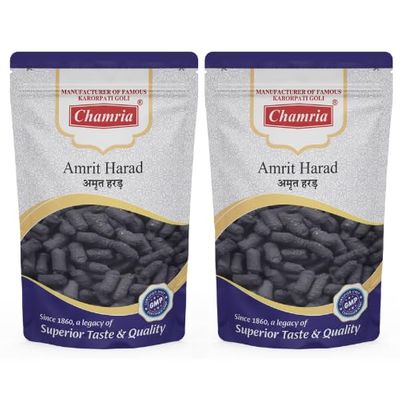 CHAMRIA Amrit Harad Digestive Mouth Freshener 120 Gm Pouch Pack of 2