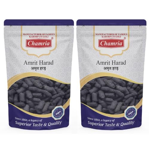 CHAMRIA Amrit Harad Digestive Mouth Freshener 120 Gm Pouch Pack of 2