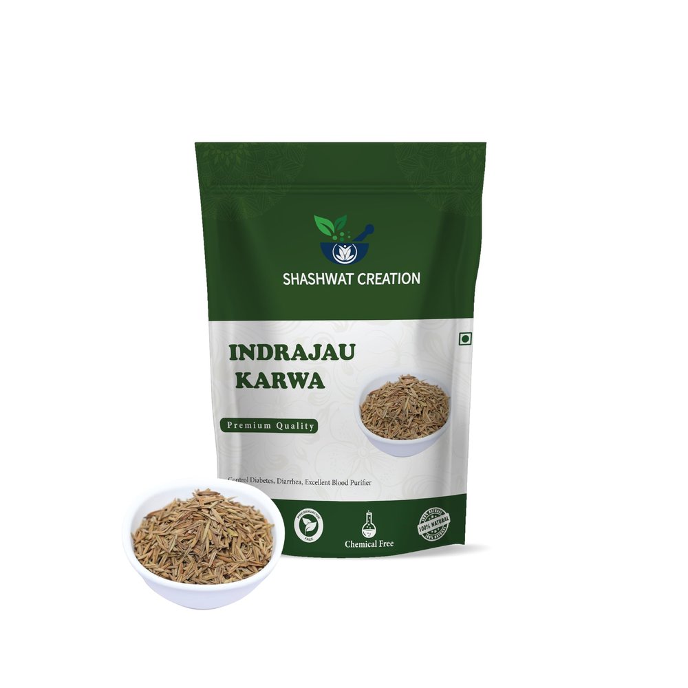 Indrajau Kadwa For Diabetes (600 GM) - Inderjoo Kadwa - Indra Jau - indrajav kadwa - Indrajo Kadwa - Indrajao Seeds - Holarrhena Pubescens - Recommended For Controlling Sugar Levels - (Pack Of 1)