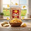 Parityaag Premium Raw Aloo Chips Ready-to-Fry Potato Slices | Handmade Dry Potato | Vegan Friendly Snack | No Preservatives | - (400gm) view 2