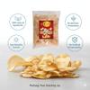 Parityaag Premium Raw Aloo Chips Ready-to-Fry Potato Slices | Handmade Dry Potato | Vegan Friendly Snack | No Preservatives | - (400gm) view 3