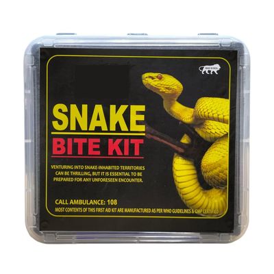 SAFETY ZONE First Aid Kit for Snake Bite/Reptile Bite
