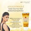 Anashwara Golden Glow Face Wash - 100 ml - Glowing & Fair Skin | face Wash for Pimples | Face wash for Dull Skin view 2