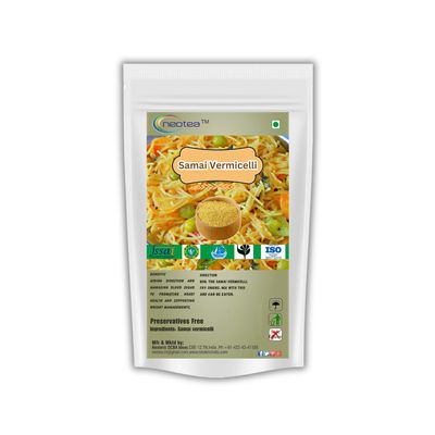 Neotea Samai Vermicelli - Nutritious Gluten-Free Little Millet Noodles | High in Fiber and Protein | Quick-Cooking and Versatile | 100% Natural and Pure | (500 GM)