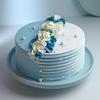 FlowerAura Delicious Fresh Delightful Tasty Vanilla Cake For Gifting As Birthday Cake, Anniversary Cake, Valentine's Day Cake, Mother's Day Cake & Father's Day Cake (Same Day Delivery) (0.5Kg) view 1