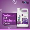 Diolty Fabric Conditioner 5L  Lavender | Premium Softness, Long-Lasting Freshness | Hand & Machine Wash | Family-Sized Reusable Can, Made in India view 3