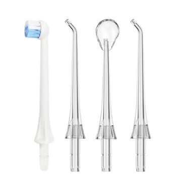 Water Flosser Nozzles, Set of 4, Fits Dentiden C 120 and Dentden C 120 Plus Models