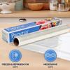 Papyrus Food Wrapping Cling Film | Ideal for Food Storage, Food Packing | Biodegradable and Eco-Friendly | Multipurpose Food Wrapper | Material-Organic Cellulose (Pack of 1, 30m) view 2