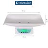 Dr. Care Newborn Digital Baby Weighing Scale with Tray - Accurate and Reliable, Upto 30Kg Capacity - TS-500 (White) view 2