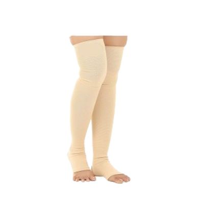 COTTON COMPRESSION STOCKINGS FOR VARICOSE VEIN PATIENTS, BOTH MEN & WOMEN, THIGH HIGH,XXL