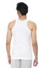 Amul Comfy Men's Cotton White Sleeveless Vest - Pack of 6 (#White-RN-95 CM) view 2