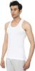 Amul Comfy Men's Cotton White Sleeveless Vest - Pack of 6 (#White-RN-95 CM) view 3