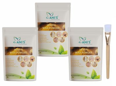 ANI'S Face Body Underarm Bikini Hair removal wax(combo) Powder