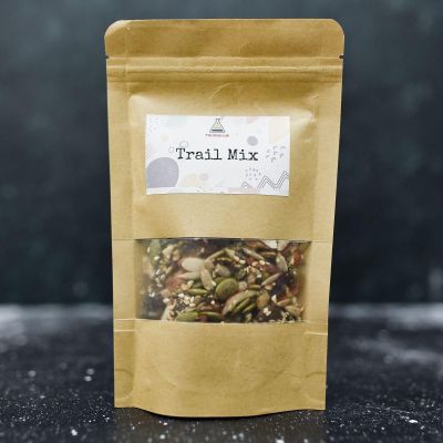 Nutri Lab | Trail Mix | Mix of nuts & Seeds | Vegan | Gluten Free | High Fibre | Omega 3 Fatty acids | Proteins & Calcium | 200g