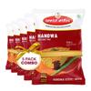 Amrat Narsih Handwa Instant Mix | A Mouth-Watering Breakfast Dish Celebrating Gujarat's Tradition and Flavor | Ready to Cook | Makes 1050 Grams in one serving | A Spicy Cake 400gm (Pack Of 5) view 1