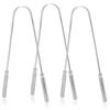 Midazzle Stainless Steel Premium tongue cleaner | Reduces Bad Breath | Comfortable & Flexible Handle Easy to Use pack of 3 view 1