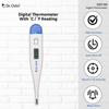 Dr. Odin ODT101 Digital Thermometer for Adults & Kids | 60-Second Fast Reading | Oral, Rectal & Underarm Use | High Accuracy, Fever Alarm, Auto Shut-Off (Pack of 1) view 3