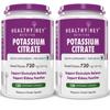HealthyHey Nutrition Potassium Citrate 730mg - 120 Vegetable Capsules - Pack of 2 view 1