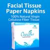 Green Tree Ocean Fresh 2 Ply Tissue Paper Napkins, Size 33x33 cm 50 Tissue/Pack (5) Soft and Highly Absorbent | 100% Natural Virgin Cellulose Fiber Tissue view 4