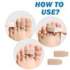 ADBEE | Toe Straightener & Bunion Corrector for Pain Relief | 2 Pcs Orthopedic Toe Splints with Separator | Adjustable | Beige | Unisex view 3