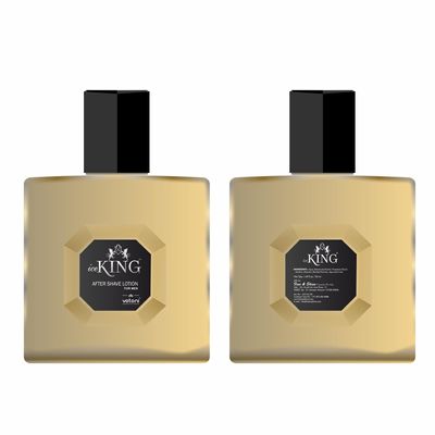 Vetoni Ice King No. 1 Shaving Lotion for Men  Moisturizing Formula for All Skin Types | Perfect After-Shave Care for a Smooth | Refreshing Finish | (50 ml), Pack of 2