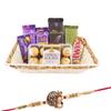 SFU E Com 16 Pieces Rocher With Premium Chocolate Gift Hamper | Rakhi Chocolate Gift For Brother | Ganesh Rakhi With Chocolates | Rakshabandhan Chocolate Gift | 532 view 1