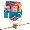 SFU E Com 9 Pieces Premium Chocolate Celebration Hamper | Rakhi Chocolate Gift For Brother | Ganesh Rakhi With Chocolates | Rakshabandhan Chocolate Gift | 221 view 1
