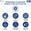 CIR Soft Body Cleansing Wet Bed Bath Wipes for Adults | Body Sponging | Extra Large, 10 Wipes/Pack (Pack of 8), 40 Wipes view 4