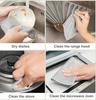 OLAID Milton Multipurpose Wire Dishwashing Rags, Non-Scratch Wire Dishcloth, Stainless Steel Scrubber, Pack of 10, Machine Washable view 3