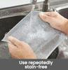 OLAID Milton Multipurpose Wire Dishwashing Rags, Non-Scratch Wire Dishcloth, Stainless Steel Scrubber, Pack of 10, Machine Washable view 4