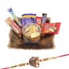 SFU E Com Attractive Multipurpose Basket With Chocolate Gift Combo | Rakhi Chocolate Gift For Brother | Ganesh Rakhi With Chocolates | Rakshabandhan Chocolate Gift | 444 view 1
