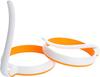 Toriox Silicone Egg Ring Maker - Pancake Mold for Breakfast Sandwiches, Omelets and More (2 Pack) view 1