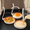 Toriox Silicone Egg Ring Maker - Pancake Mold for Breakfast Sandwiches, Omelets and More (2 Pack) view 4