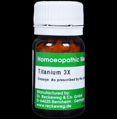 JH MONO Titanium 3X Homeopathy Medicine(20Gm)|| Dr. R/W