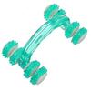 LUCKYMORDEN Eight Roller Wheels Massager Body Fitness Massage Roller Rainbow Arch Massage Wheel Lunar Rover Vehicle Massager Color Random view 2