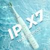 Luteti Rechargeable Electric Toothbrush, Waterproof Whitening Electric Tooth Brushes with 4 Brush Heads for Adults and Kids, Whitening Toothbrush with 6 Cleaning Modes and Smart Timer view 2
