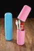 Rudra-Enterprise..Capsule Shape Plastic Anti Bacterial Toothbrush & Toothpaste Cover for Travel, Multi Color, Pack of 2 view 2