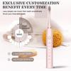 KRLZ Electric Toothbrush for Adults, Teeth & Gums Care Electric Toothbrush, Fast Charge Long Lasting with Intelligent Time Reminder, 6 Selectable Modes DuPont Brush Heads for Travel, Indoor, Outdoor view 4