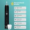 KRLZ Sonic Electric Toothbrush for Adults, Rechargeable Electric Toothbrushe with 4 Brush Heads, 6 Modes, 2 Minutes Smart Timer, 4 Hours Fast Charge for 60 Days view 3
