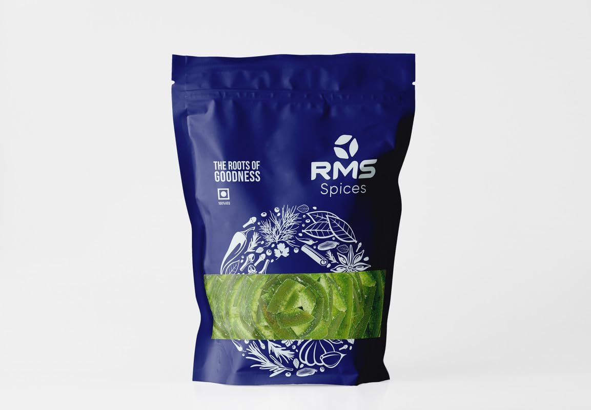 RMS Dried Green Pomelo - 250 Grams|(Tangy & Refreshing Treat)