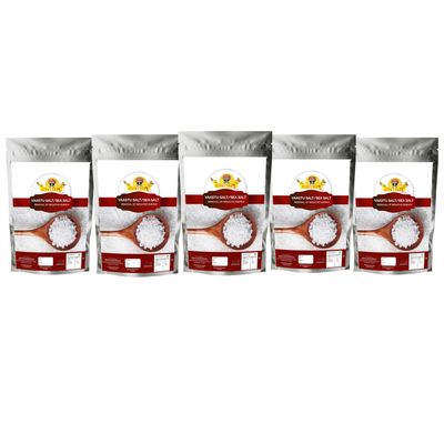 Baneeya Sa Diwali Sale Hand Cleaned Chemical Free Salt Sabut Namak Rich In Minerals Crystal Sea Salt Un-Filtered Sea Salt-850GM*5Pack Great Indian Festival