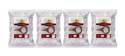 Baneeya Sa Crystal Sea Salt, Coarse Grain | Salt, Sea Salt Granules | Fine Grade | Yoga Meditation Sea Salt | Naturally Rich in Positive Energy-850GM*4Pack