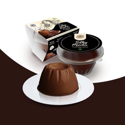 Toffee Doodle Pudding | Silky Mocha Chocolate Pudding | Gourmet Dessert Box of 12 | Made with Finest Coffee Beans & Premium Chocolate