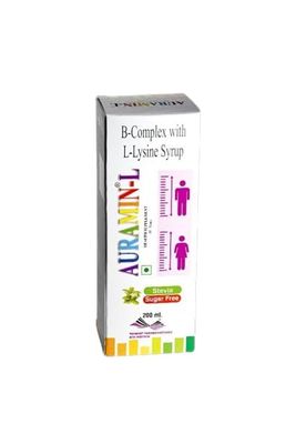 AURAMIN-L B-Complex with L-Lysine Syrup 200ML