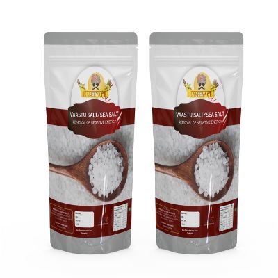 Baneeya Sa Diwali Sale Suddh Fresh Arabian Sea Salt | Traditionally Made 100% Natural | Crystal Mota Salt | Namak Rich In Minerals-100GM*2Pack Great Indian Festival